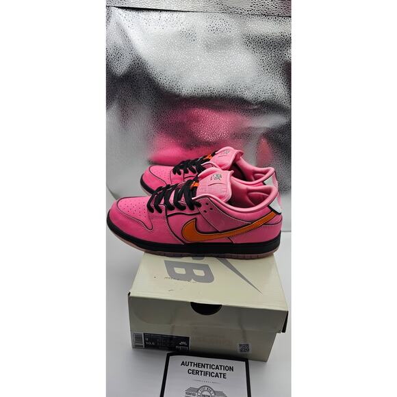 Sz 9m SB DUNK LOW POWER PUFF GIRLS BLOSSOM - Picture 5 of 10